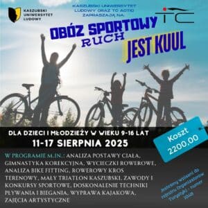 Plakat zapraszający na obóz ruch jest Kuul
