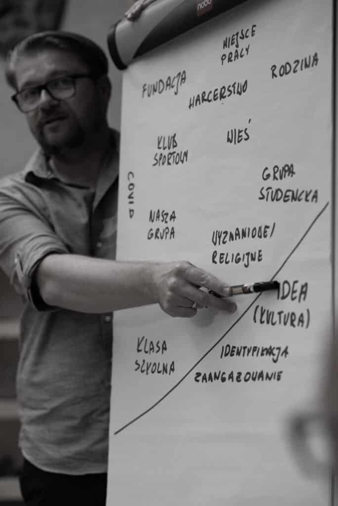 Zdjęcie przedstawia uczestników warsztatów „STOPklatka - ile globalności w naszej lokalności”